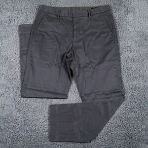 Bonobos Pants Mens 35x32* Gray‎ Straight Tuesday Chino Weekday Warrior